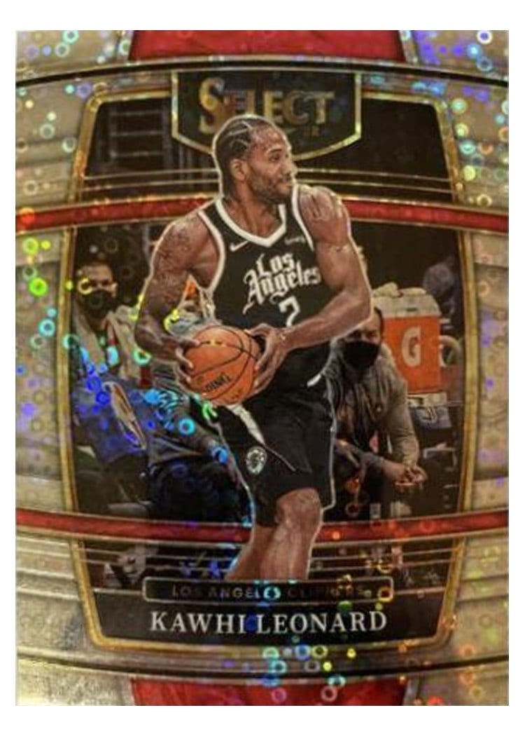 2021-22 Panini Select Base Set Kawhi Leonard #20 card