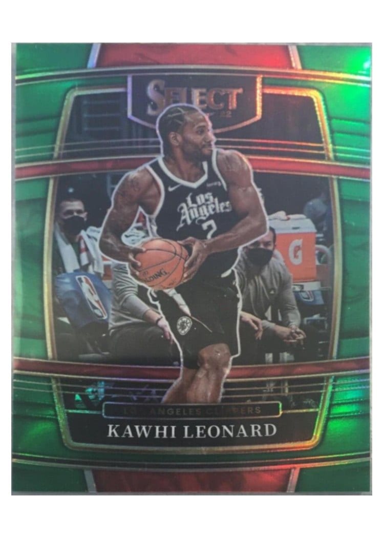 2021-22 Panini Select Base Set Kawhi Leonard #20 card