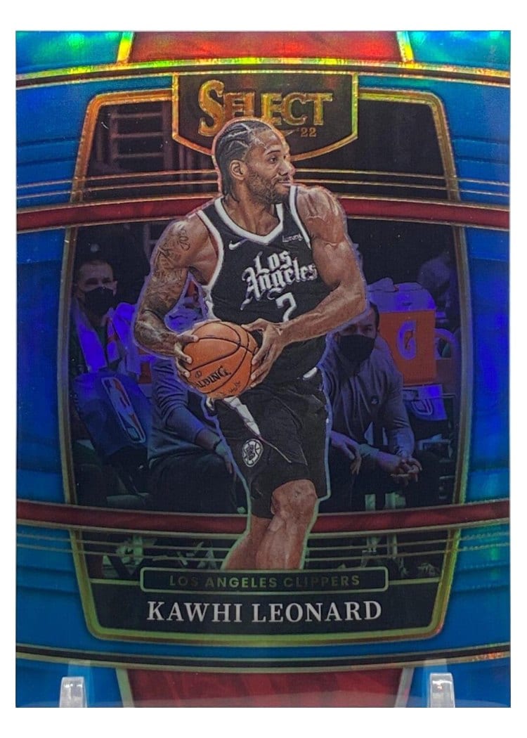 2021-22 Panini Select Base Set Kawhi Leonard #20 card