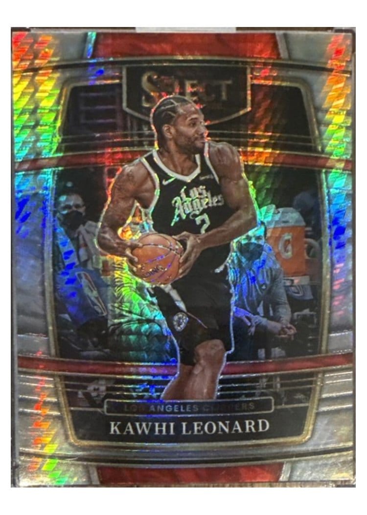 2021-22 Panini Select Base Set Kawhi Leonard #20 card
