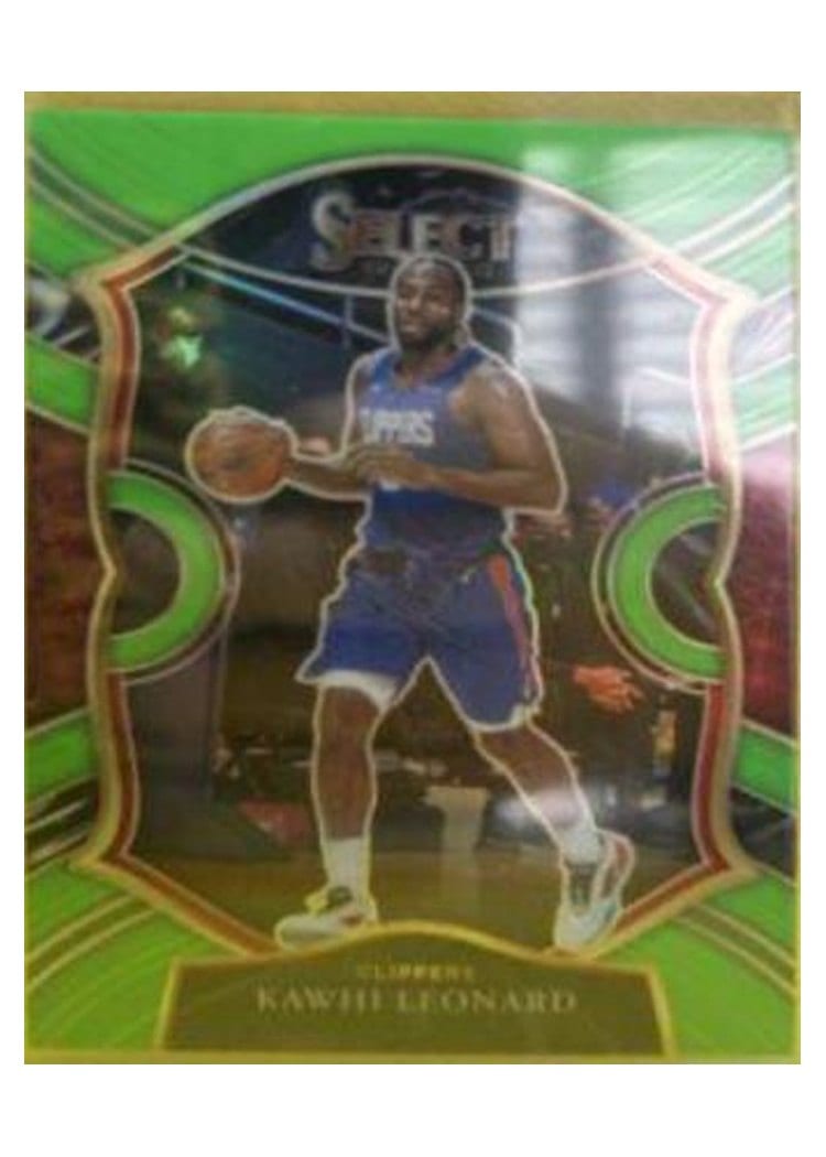 2021-22 Panini Select Base Set Kawhi Leonard #20 card
