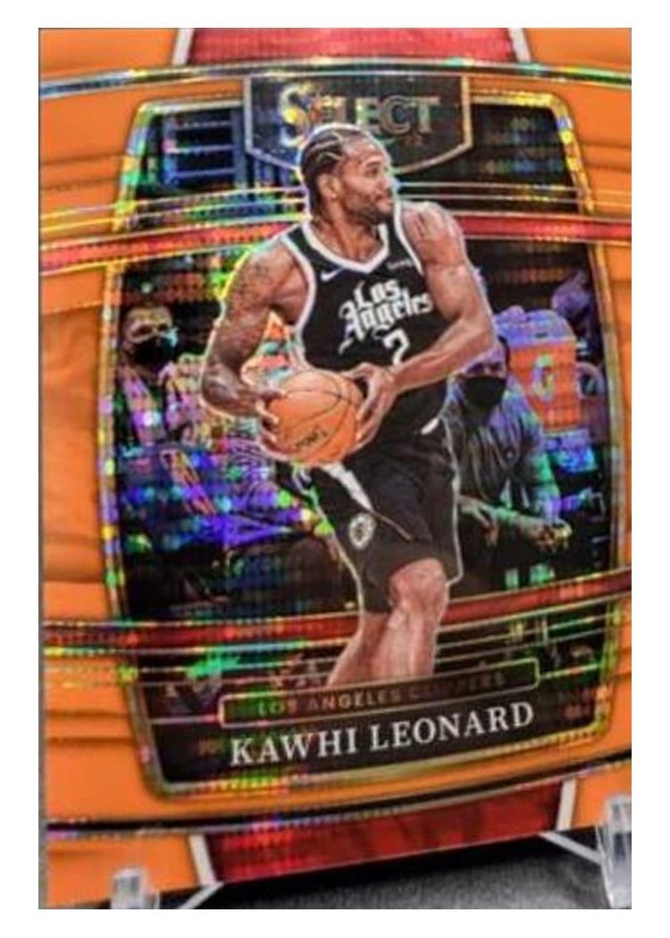 2021-22 Panini Select Base Set Kawhi Leonard #20 card