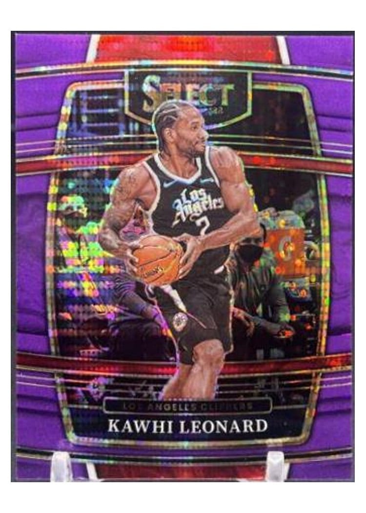 2021-22 Panini Select Base Set Kawhi Leonard #20 card