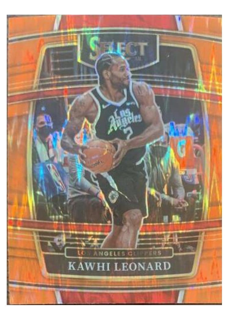 2021-22 Panini Select Base Set Kawhi Leonard #20 card
