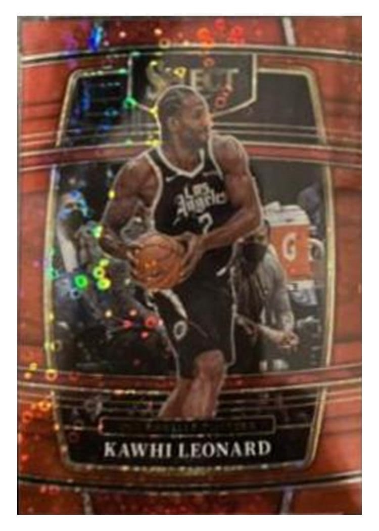 2021-22 Panini Select Base Set Kawhi Leonard #20 card