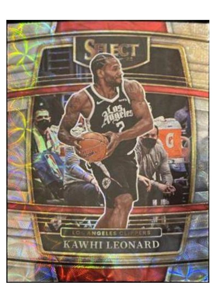 2021-22 Panini Select Base Set Kawhi Leonard #20 card