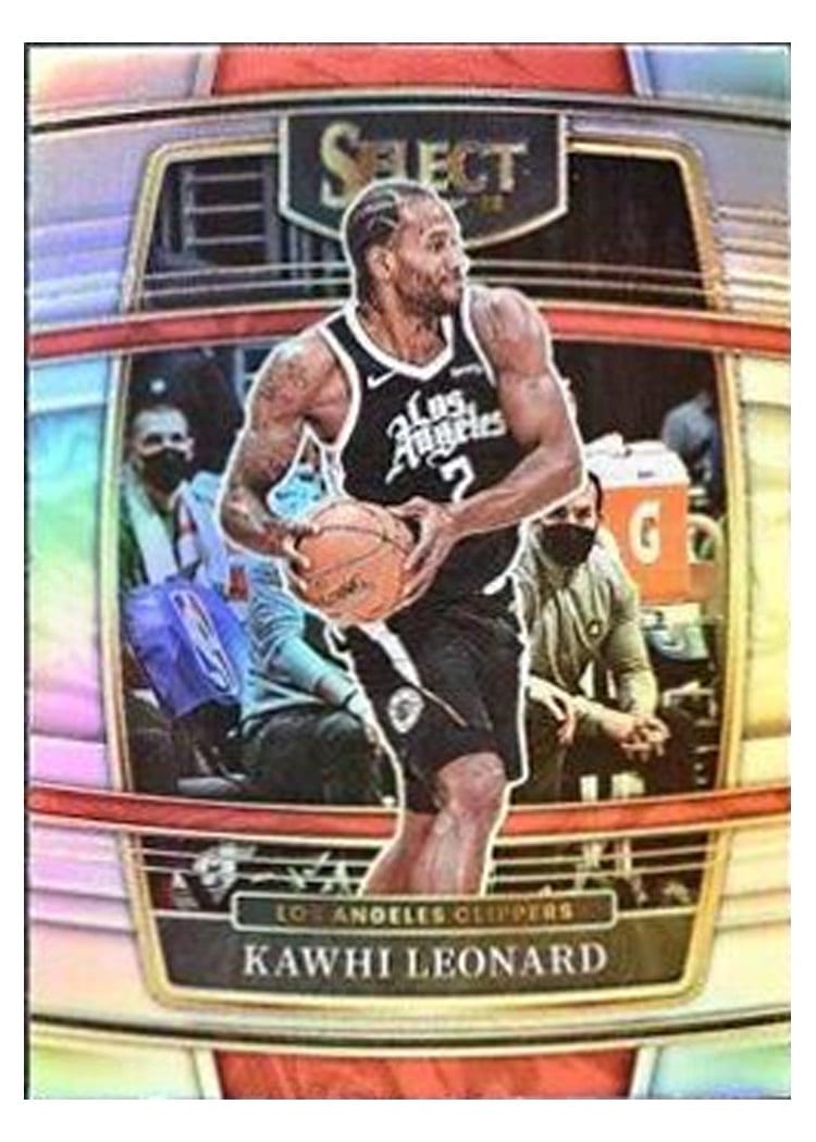 2021-22 Panini Select Base Set Kawhi Leonard #20 card