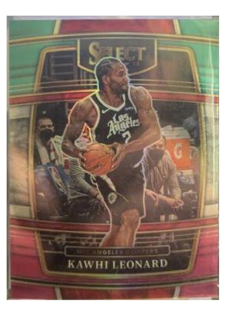 2021-22 Panini Select Base Set Kawhi Leonard #20 card