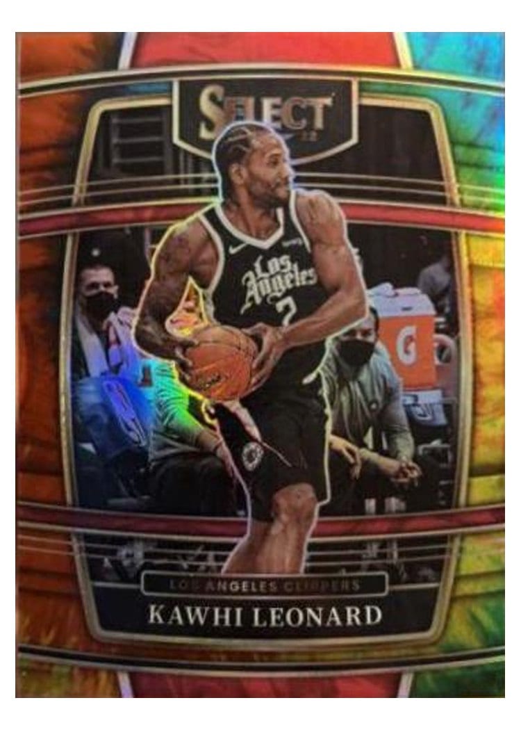 2021-22 Panini Select Base Set Kawhi Leonard #20 card