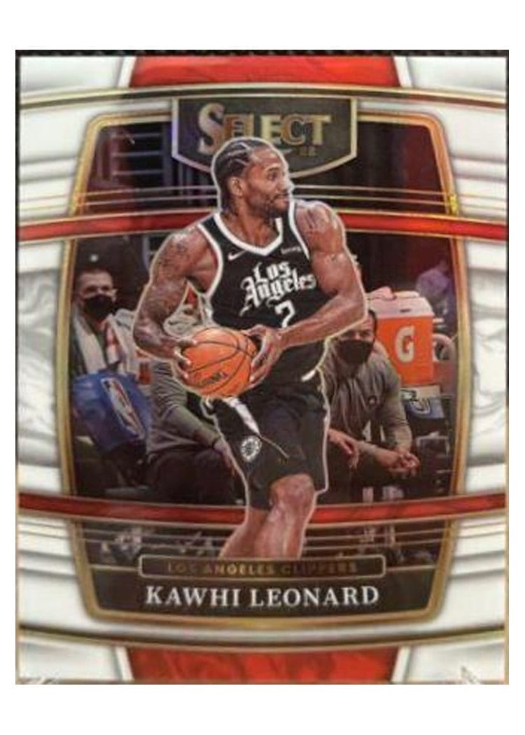2021-22 Panini Select Base Set Kawhi Leonard #20 card