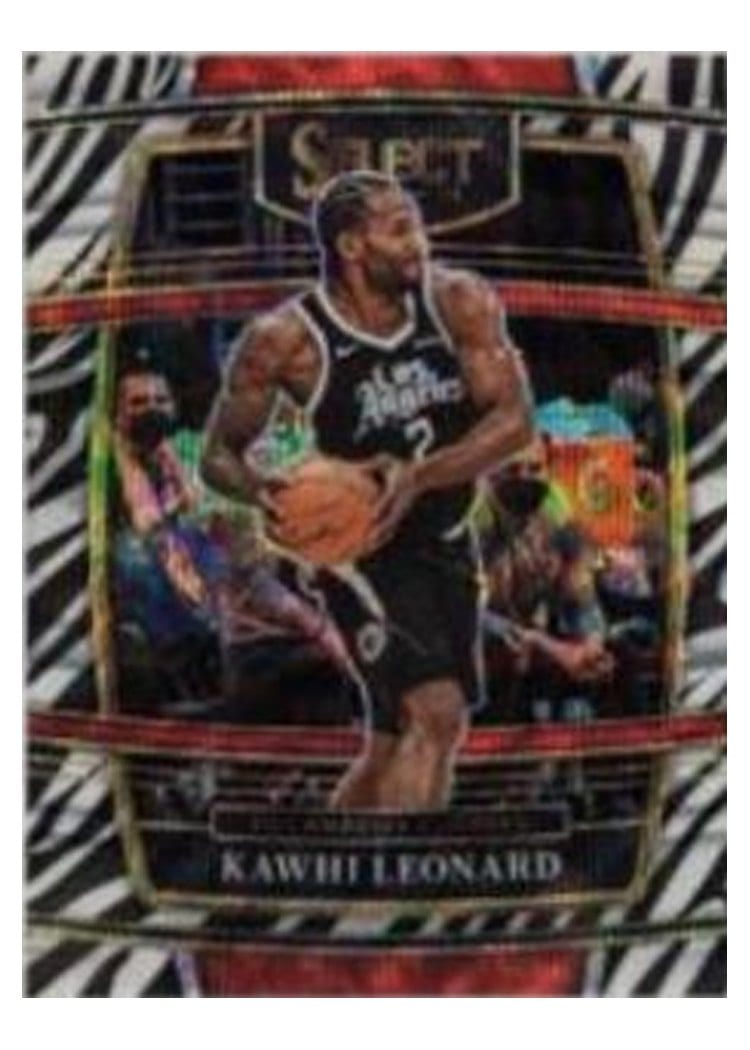 2021-22 Panini Select Base Set Kawhi Leonard #20 card