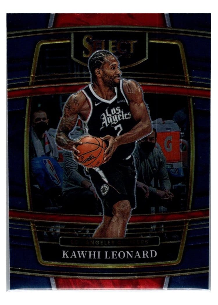 2021-22 Panini Select Base Set Kawhi Leonard #20 card