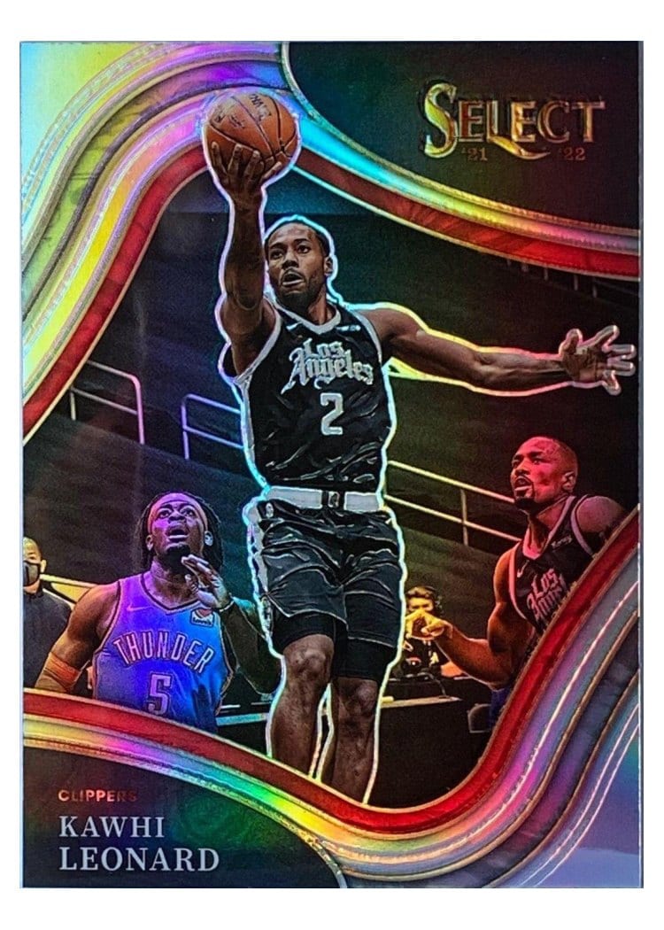 2021-22 Panini Select Base Set Kawhi Leonard #217 card