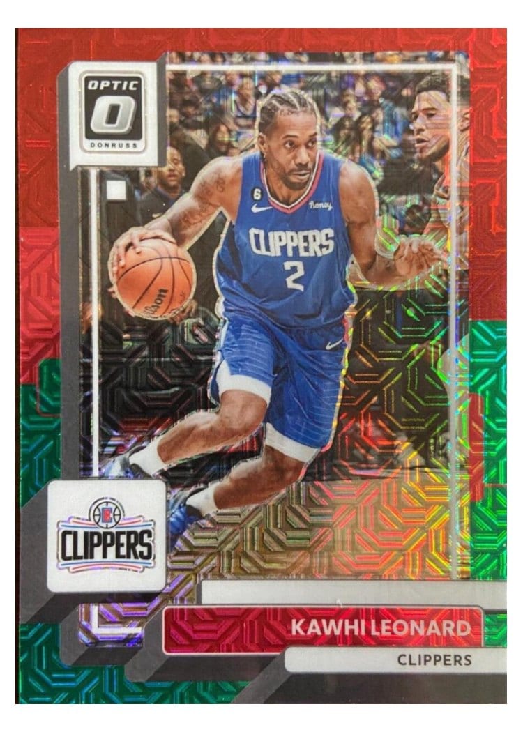 2022-23 Donruss Optic Base Set Kawhi Leonard #118 card