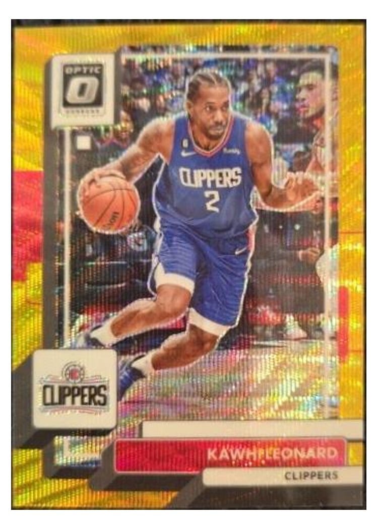 2022-23 Donruss Optic Base Set Kawhi Leonard #118 card