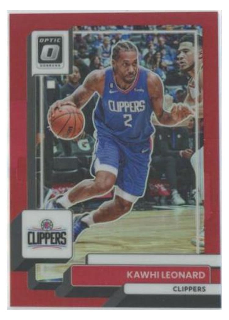 2022-23 Donruss Optic Base Set Kawhi Leonard #118 card