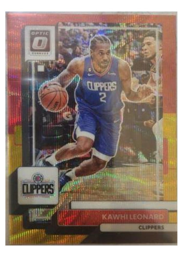 2022-23 Donruss Optic Base Set Kawhi Leonard #118 card