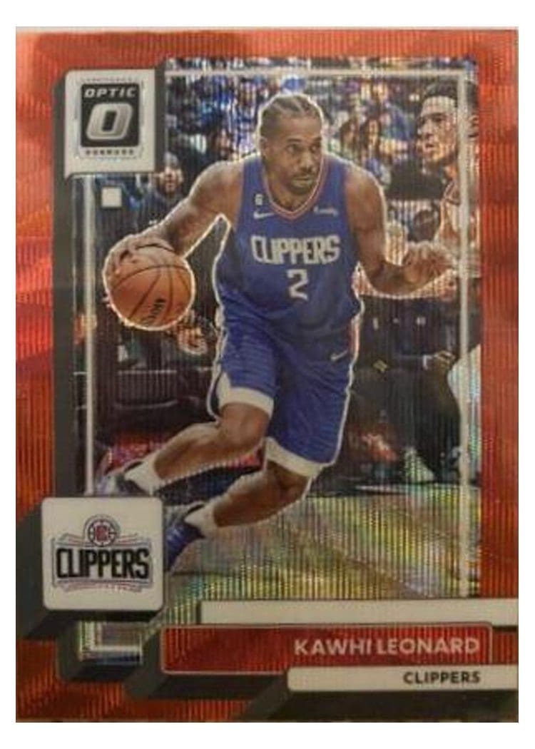 2022-23 Donruss Optic Base Set Kawhi Leonard #118 card