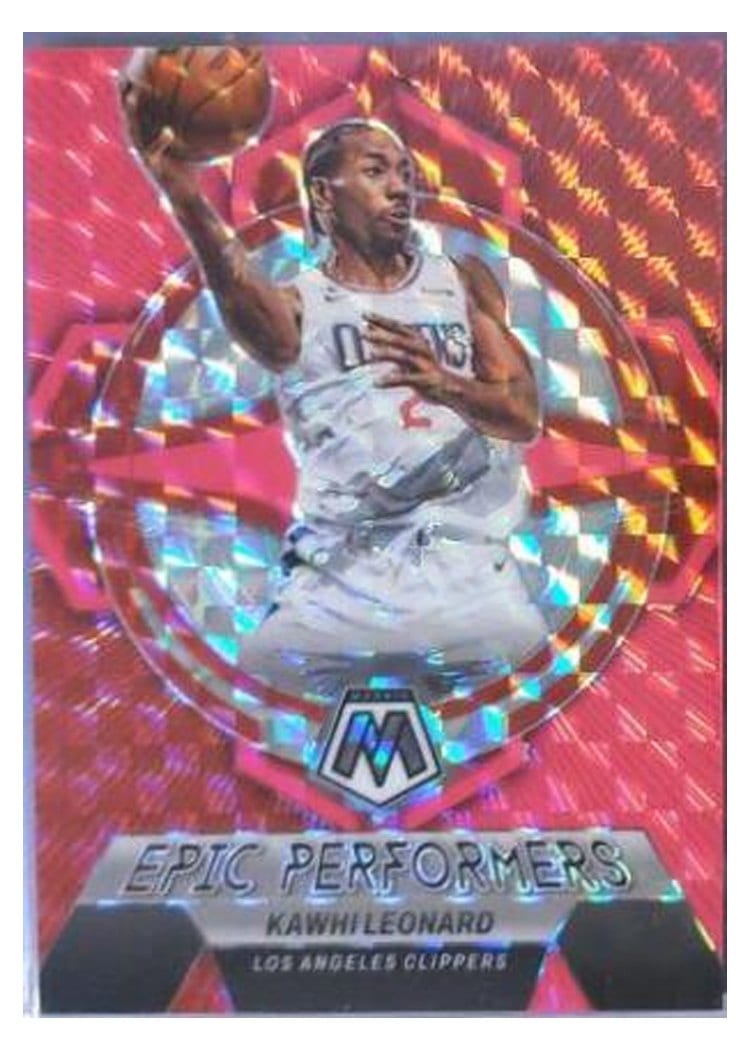 2022-23 Panini Mosaic Base Set Kawhi Leonard #118 card