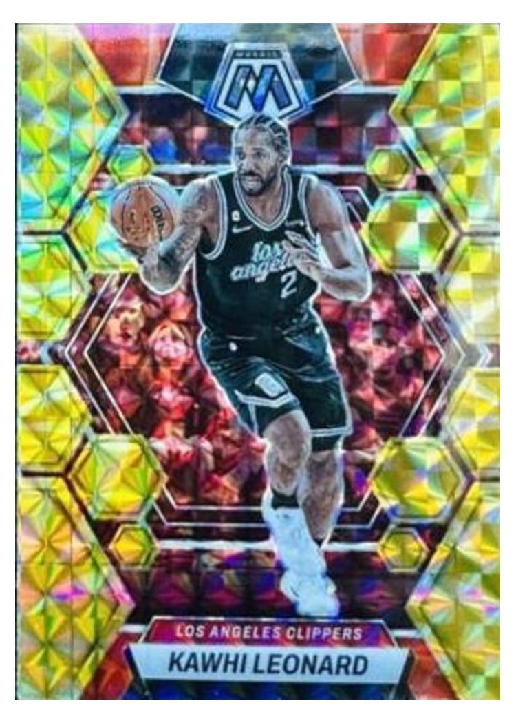 2022-23 Panini Mosaic Base Set Kawhi Leonard #118 card