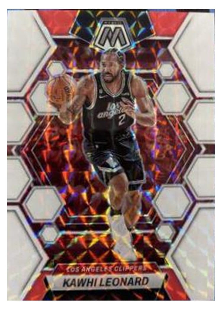 2022-23 Panini Mosaic Base Set Kawhi Leonard #118 card