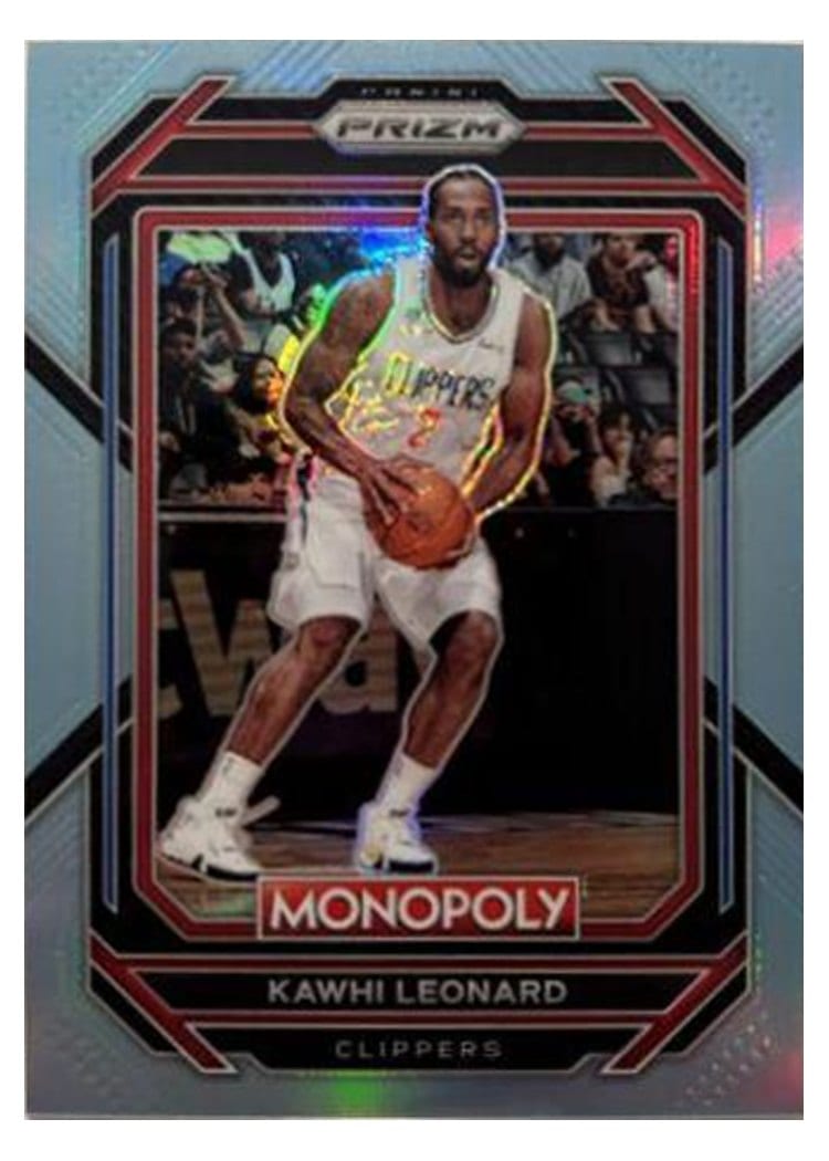 2022-23 Panini Prizm Base Set Kawhi Leonard #128 card