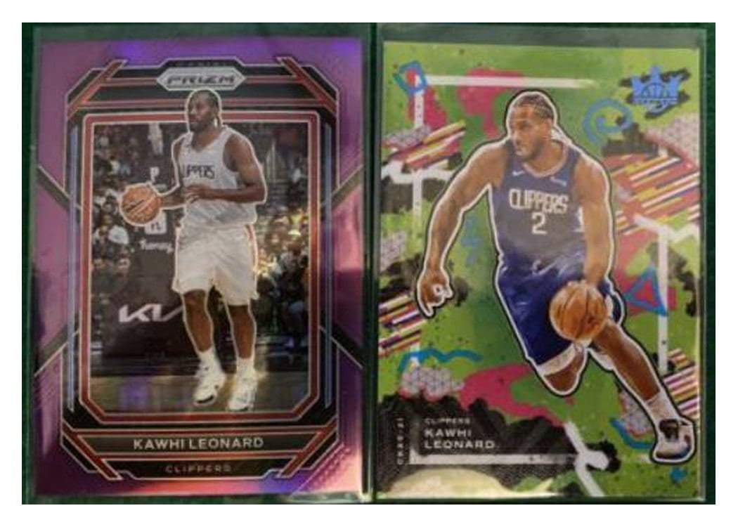 2022-23 Panini Prizm Base Set Kawhi Leonard #128 card