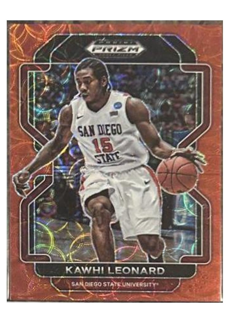 2022-23 Panini Prizm Base Set Kawhi Leonard #128 card