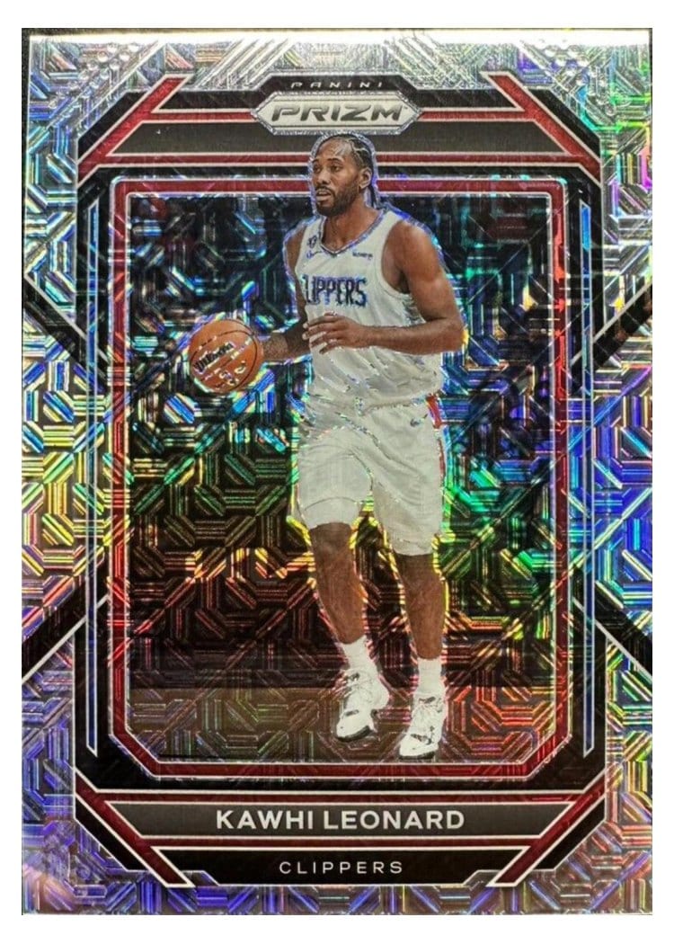 2022-23 Panini Prizm Base Set Kawhi Leonard #128 card