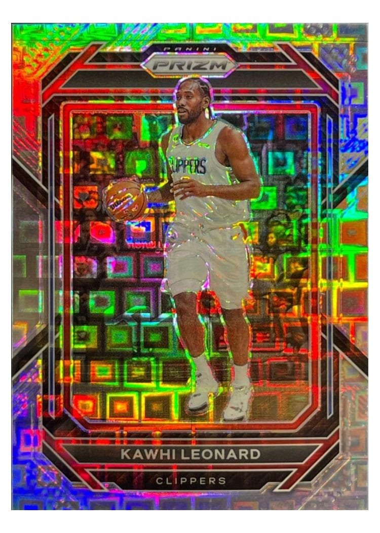 2022-23 Panini Prizm Base Set Kawhi Leonard #128 card