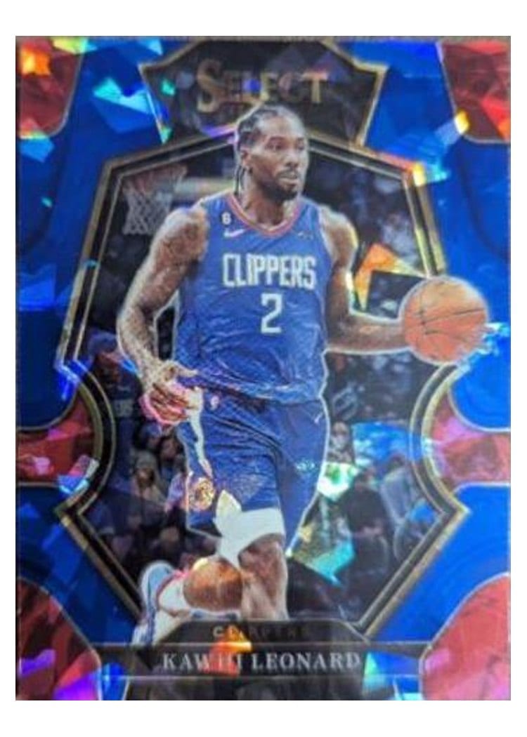 2022-23 Panini Select Base Set Kawhi Leonard #165 card