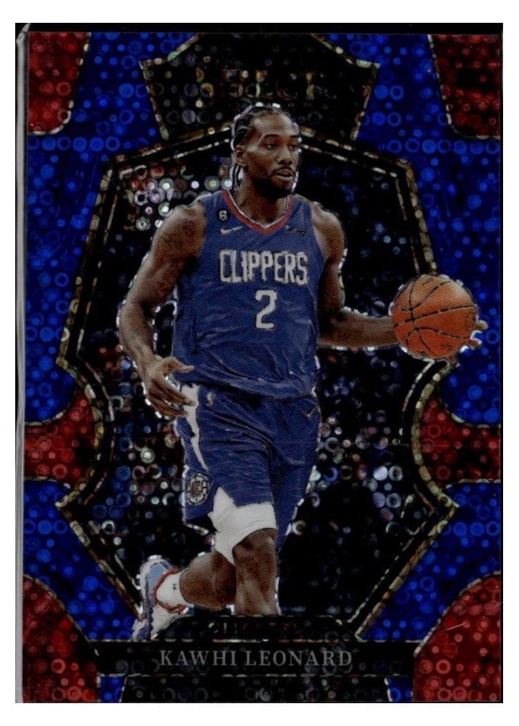 2022-23 Panini Select Base Set Kawhi Leonard #165 card