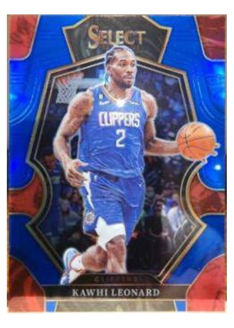 2022-23 Panini Select Base Set Kawhi Leonard #165 card