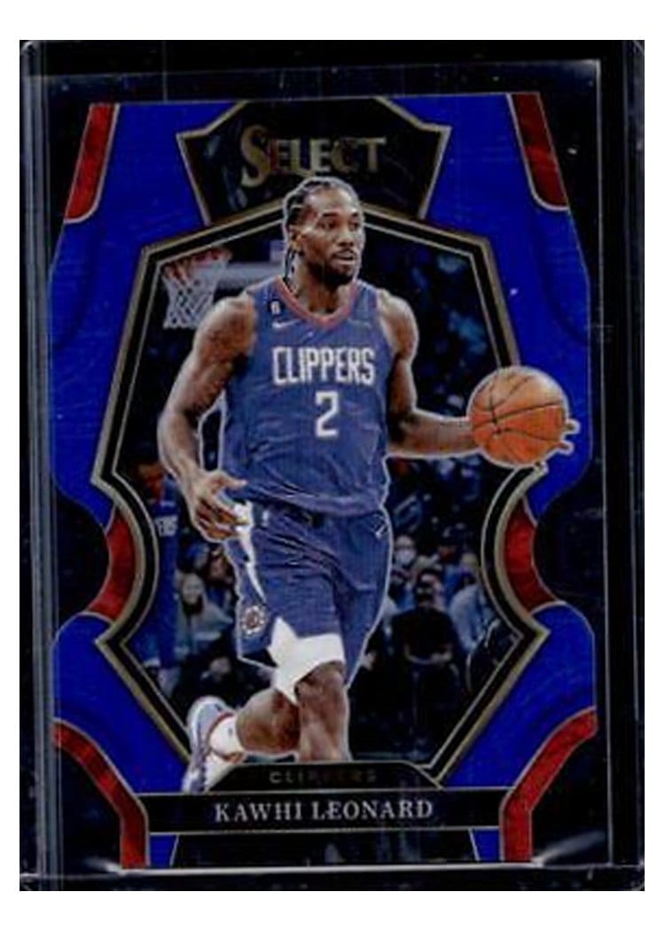 2022-23 Panini Select Base Set Kawhi Leonard #165 card