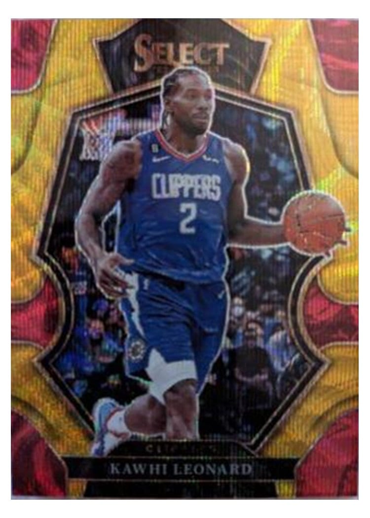 2022-23 Panini Select Base Set Kawhi Leonard #165 card