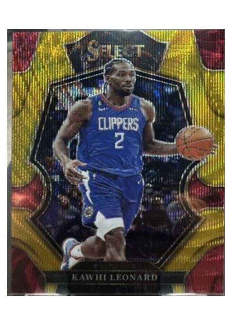 2022-23 Panini Select Base Set Kawhi Leonard #165 card