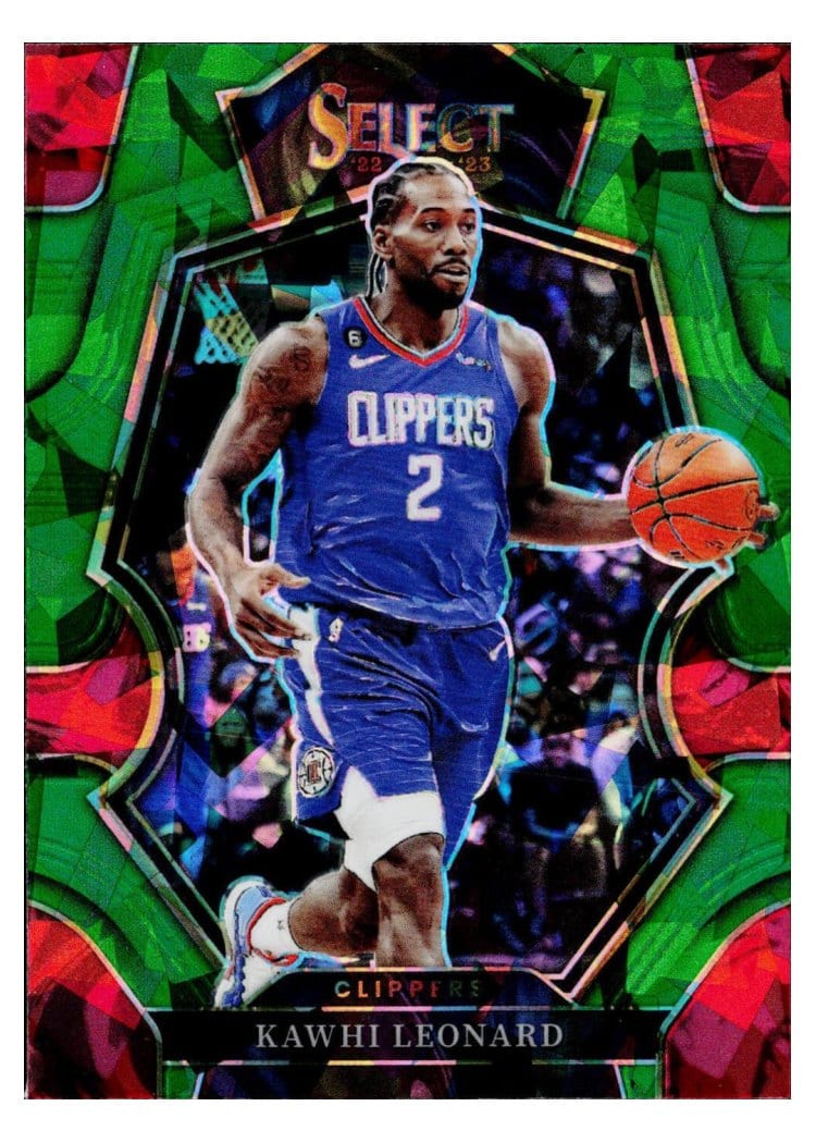 2022-23 Panini Select Base Set Kawhi Leonard #165 card