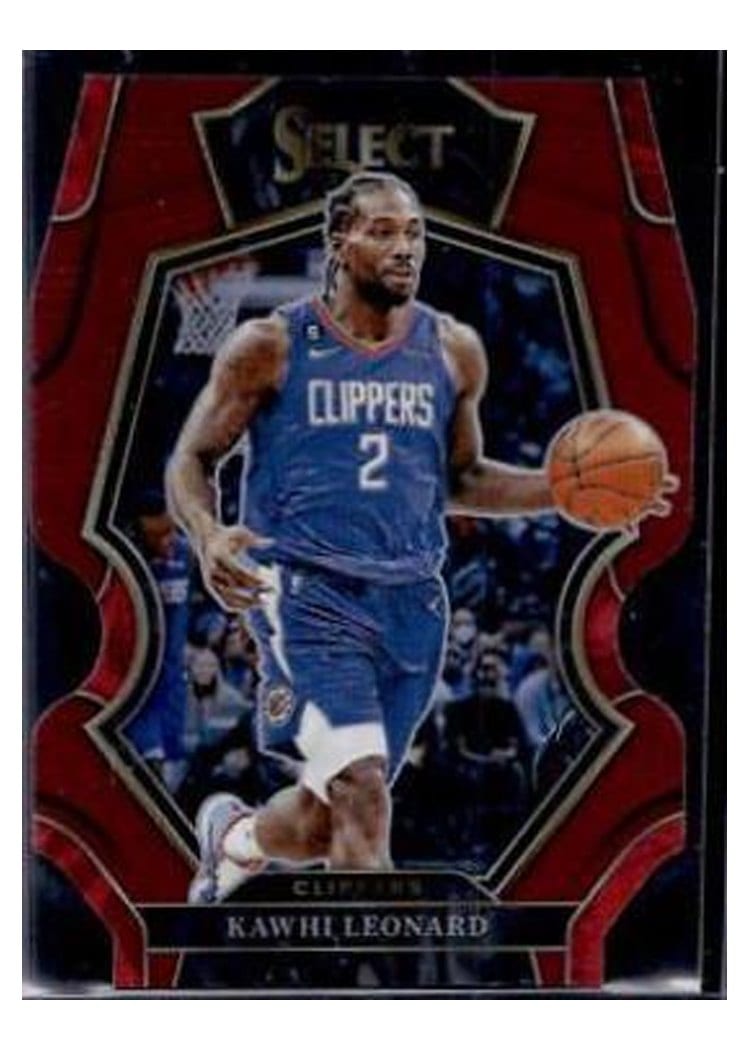 2022-23 Panini Select Base Set Kawhi Leonard #165 card