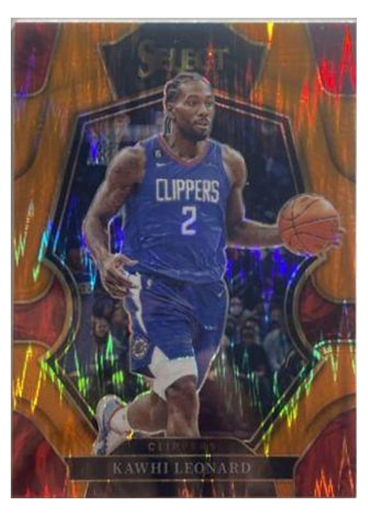 2022-23 Panini Select Base Set Kawhi Leonard #165 card