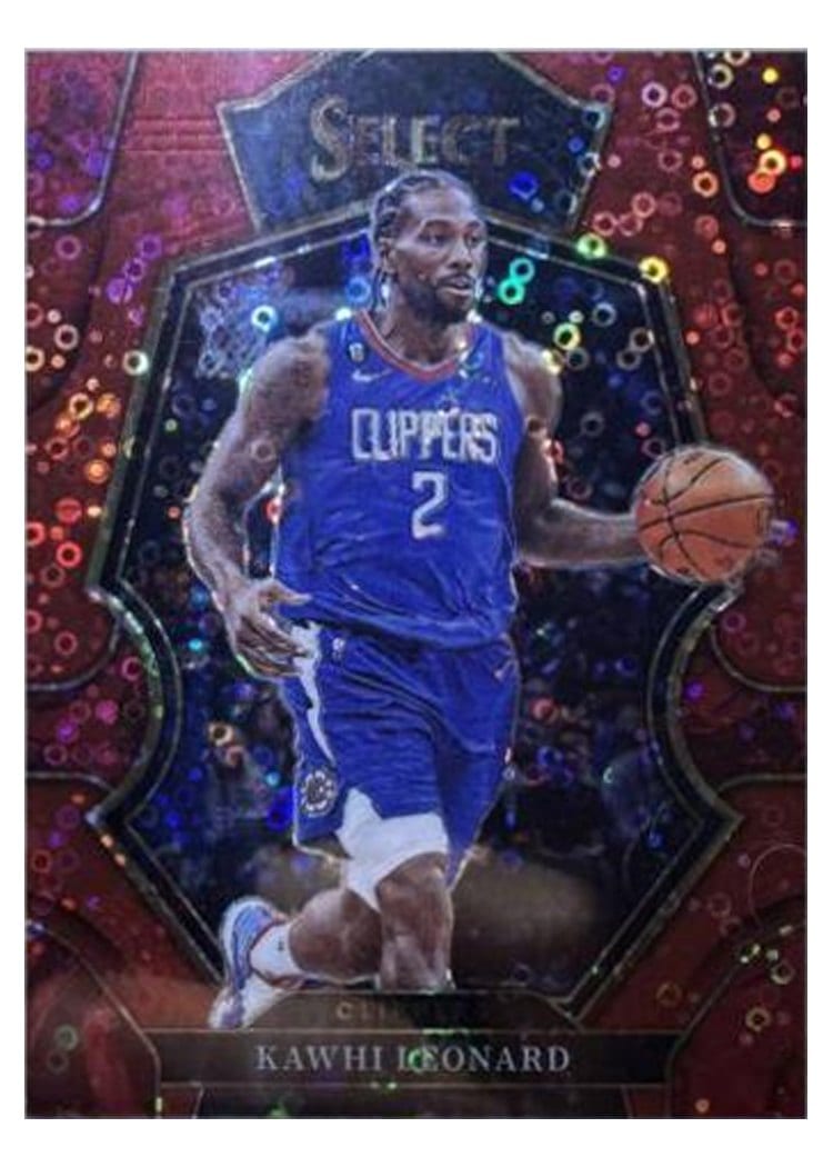 2022-23 Panini Select Base Set Kawhi Leonard #165 card