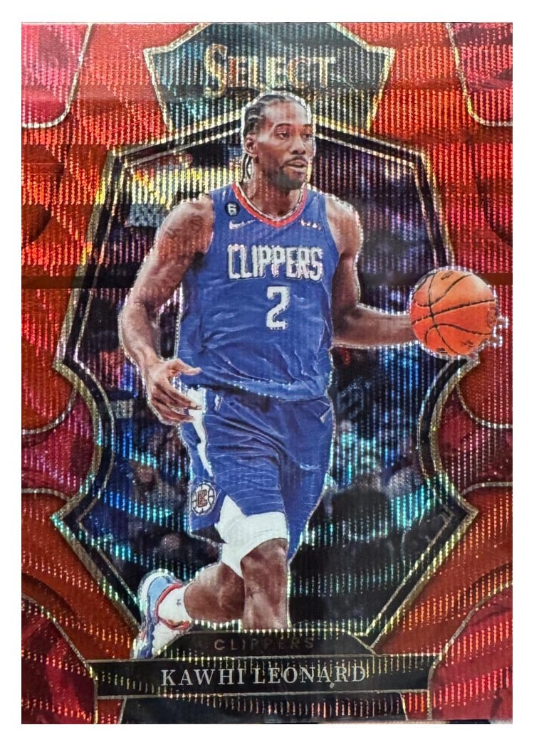 2022-23 Panini Select Base Set Kawhi Leonard #165 card