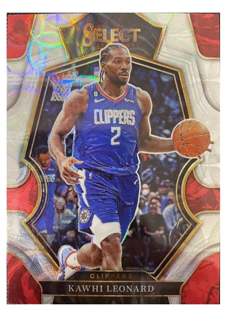 2022-23 Panini Select Base Set Kawhi Leonard #165 card