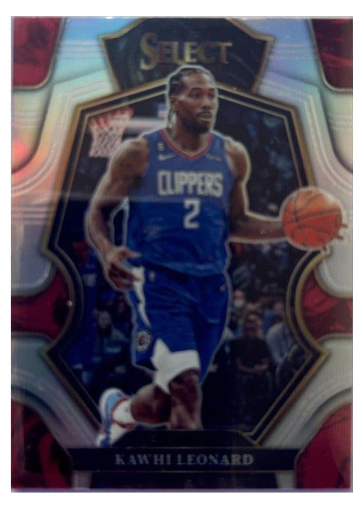 2022-23 Panini Select Base Set Kawhi Leonard #165 card