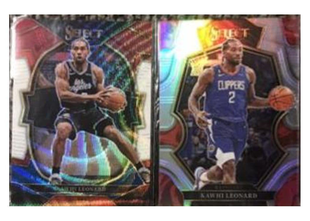 2022-23 Panini Select Base Set Kawhi Leonard #165 card