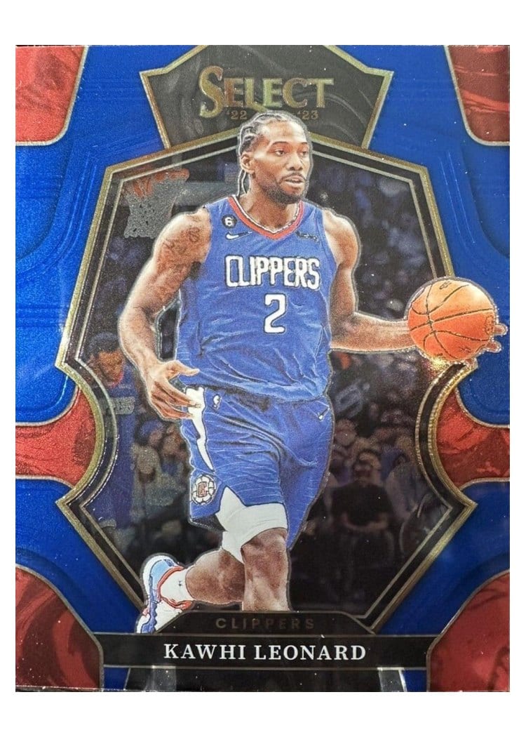 2022-23 Panini Select Base Set Kawhi Leonard #165 card