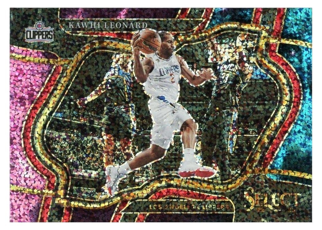 2022-23 Panini Select Base Set Kawhi Leonard #265 card