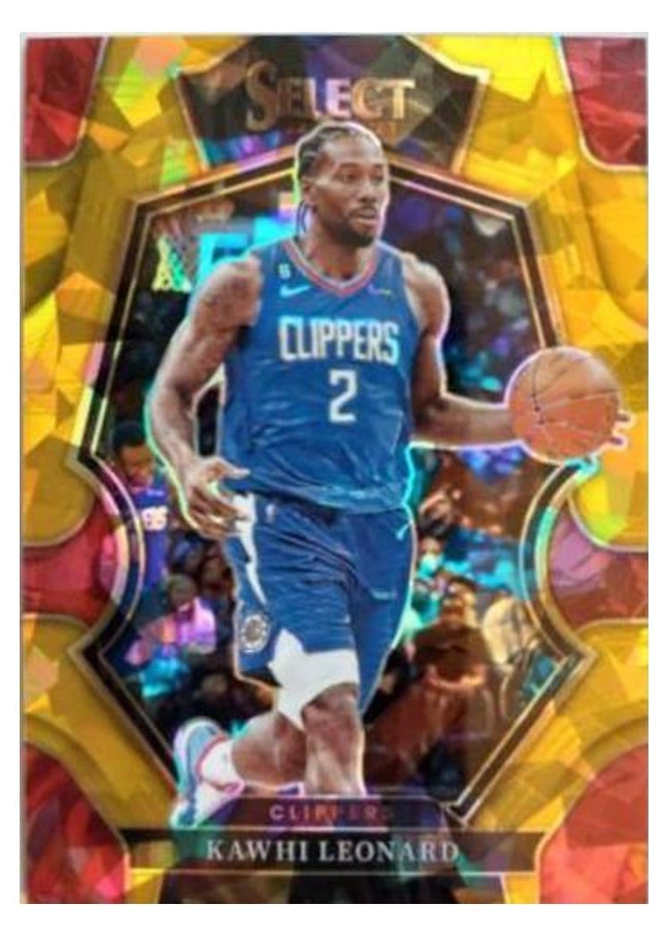 2022-23 Panini Select Base Set Kawhi Leonard #265 card