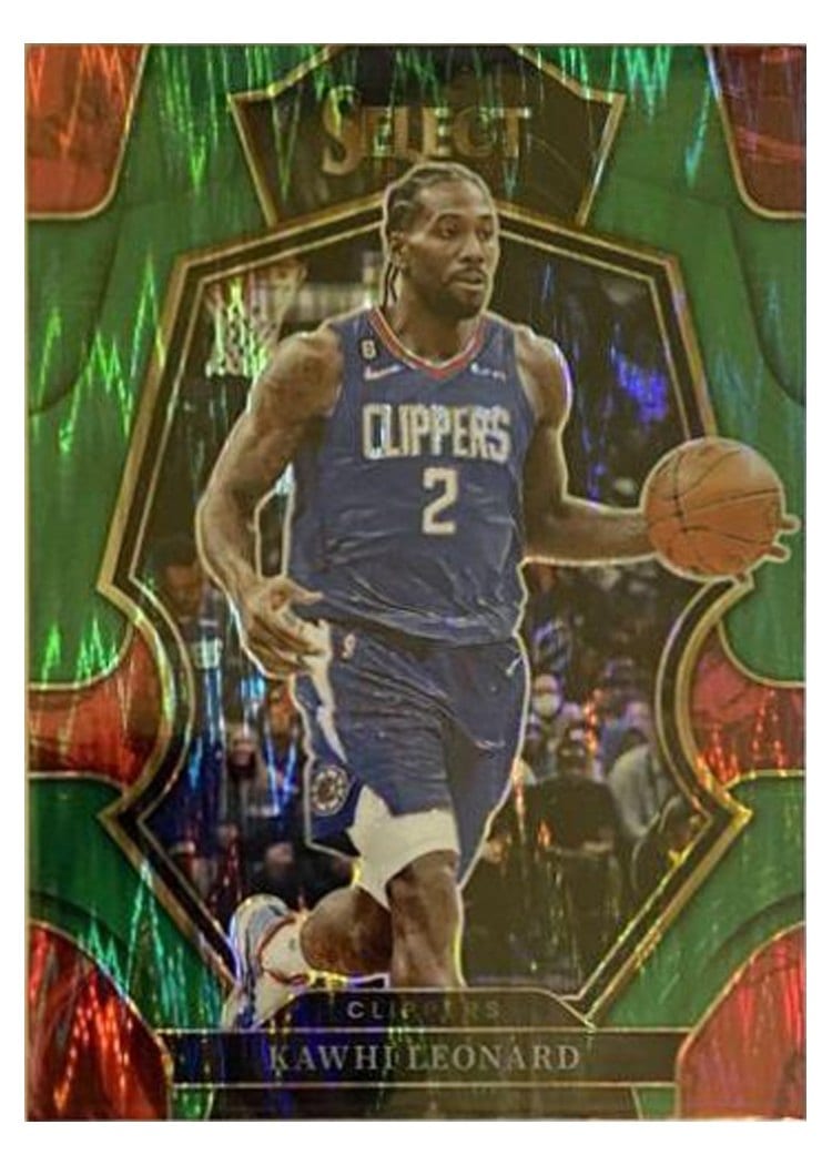 2022-23 Panini Select Base Set Kawhi Leonard #265 card