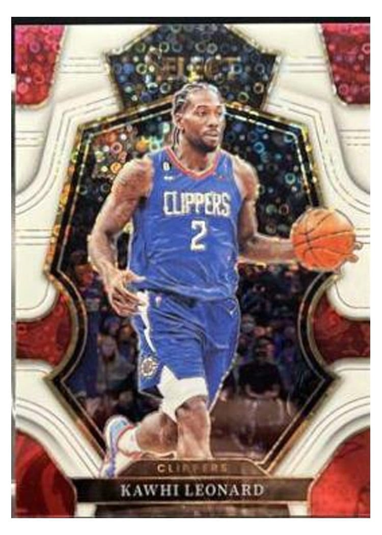 2022-23 Panini Select Base Set Kawhi Leonard #265 card
