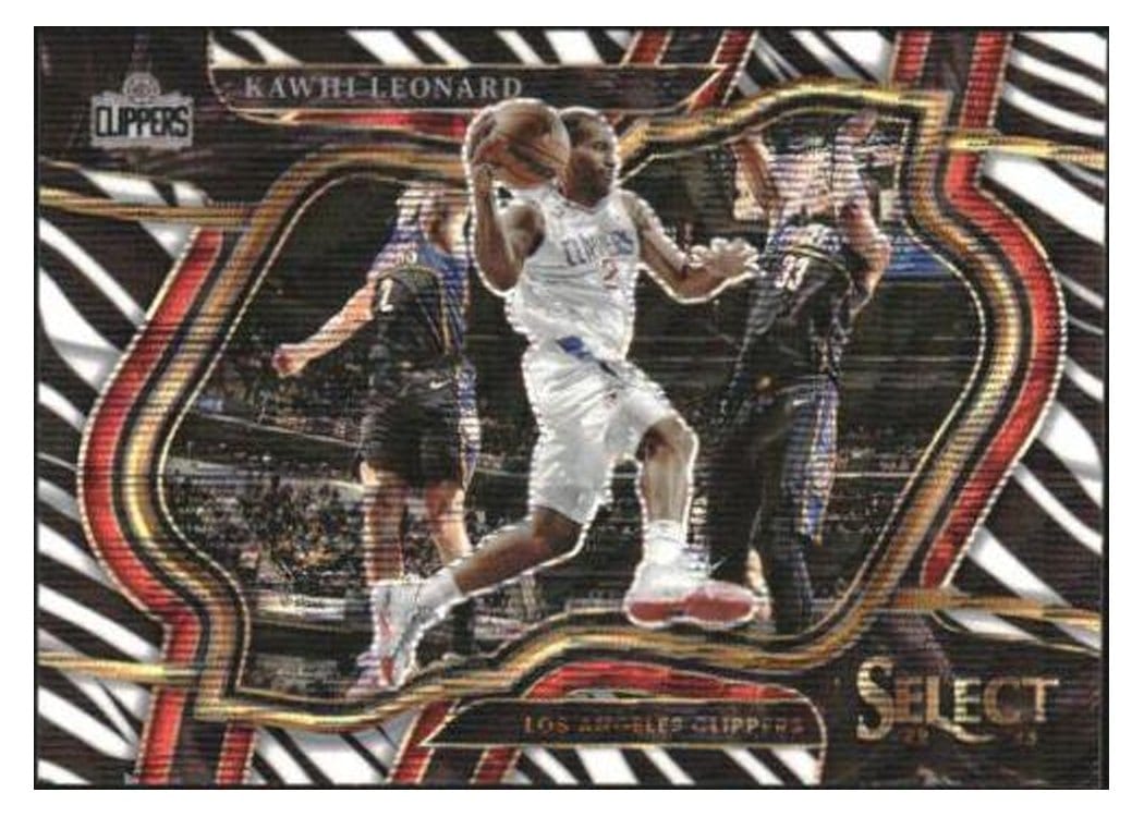 2022-23 Panini Select Base Set Kawhi Leonard #265 card